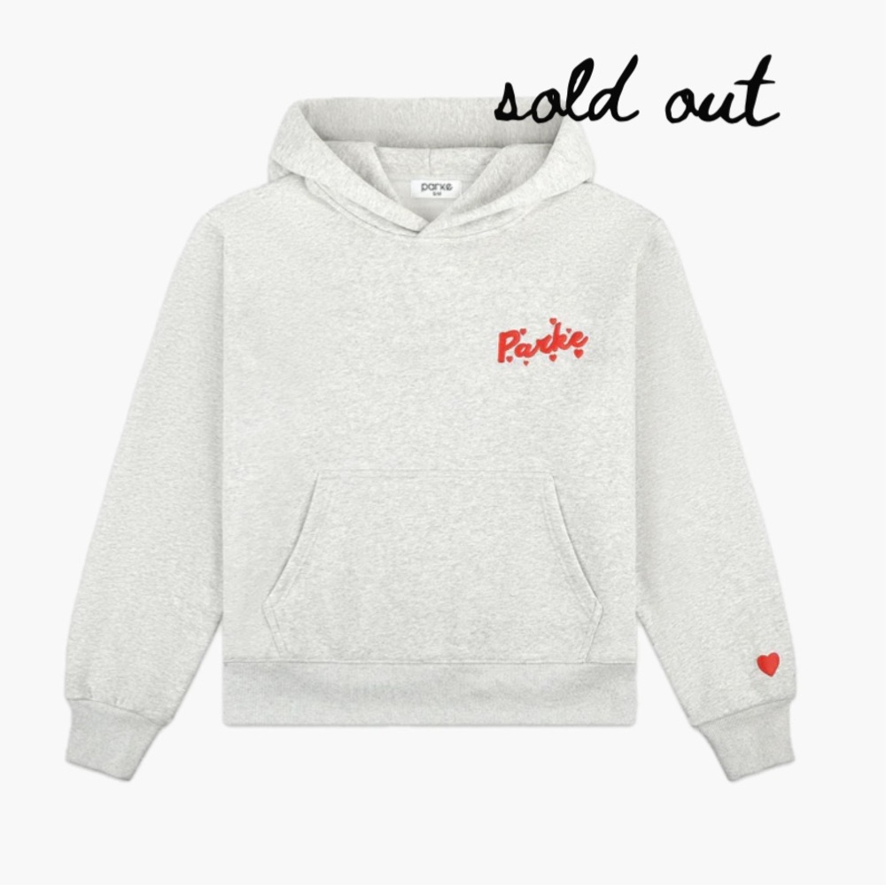 PARKE sweetheart hoodie s/m